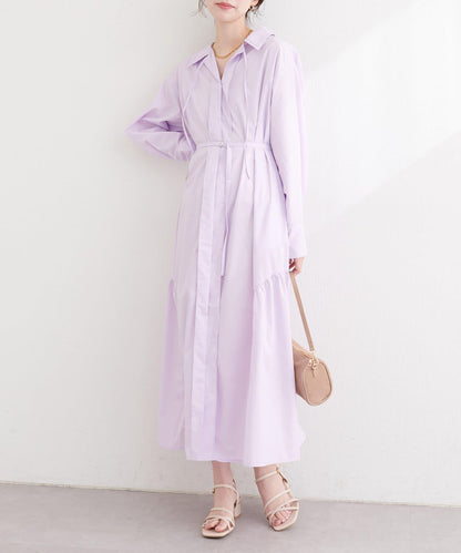osono 多WAY穿法設計 襯衫連衣裙