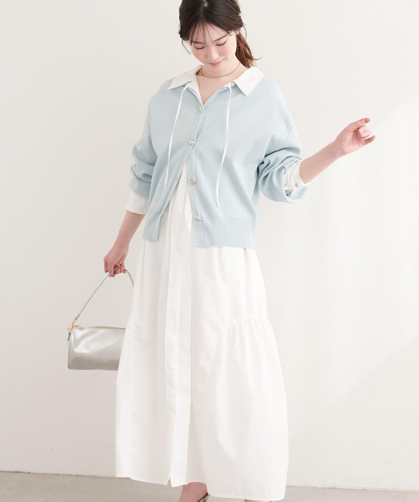 osono 多WAY穿法設計 襯衫連衣裙