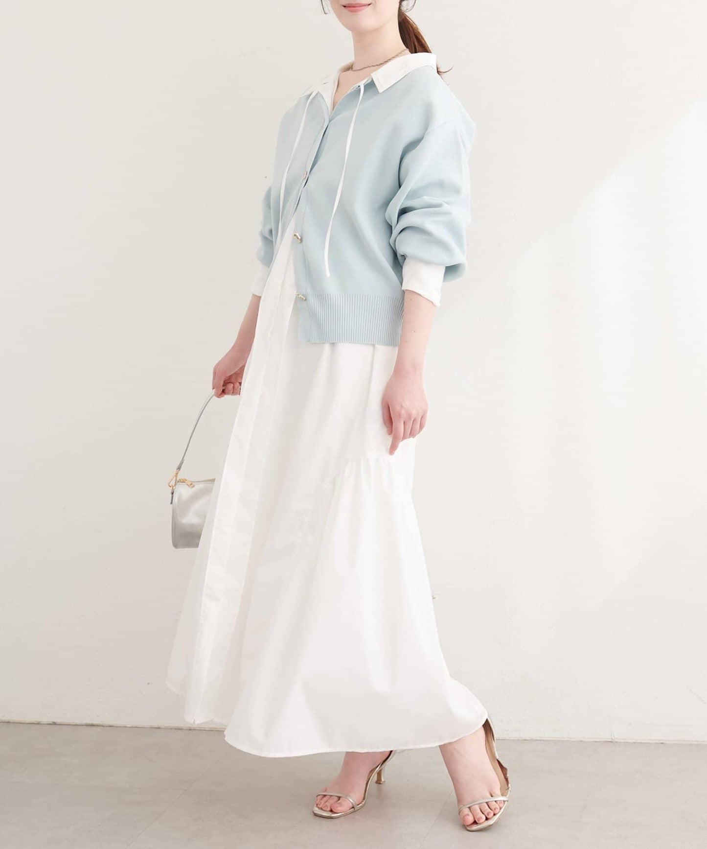 osono 多WAY穿法設計 襯衫連衣裙