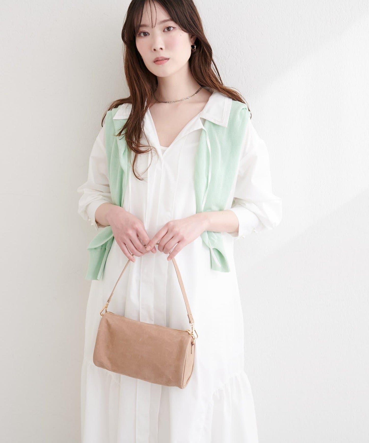 osono 多WAY穿法設計 襯衫連衣裙