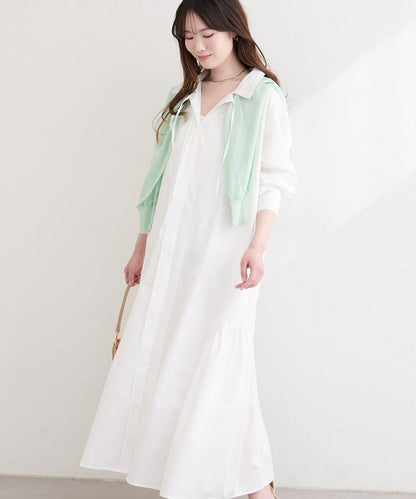 osono 多WAY穿法設計 襯衫連衣裙