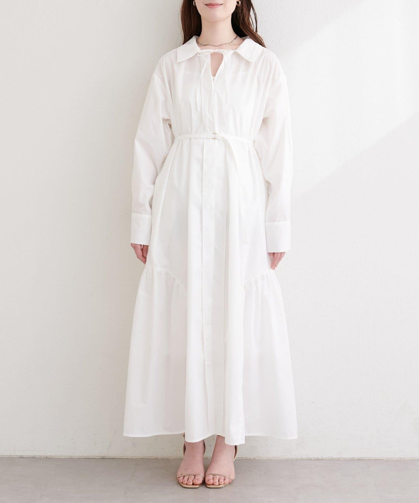 osono 多WAY穿法設計 襯衫連衣裙