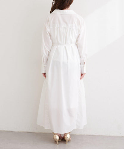 osono 多WAY穿法設計 襯衫連衣裙