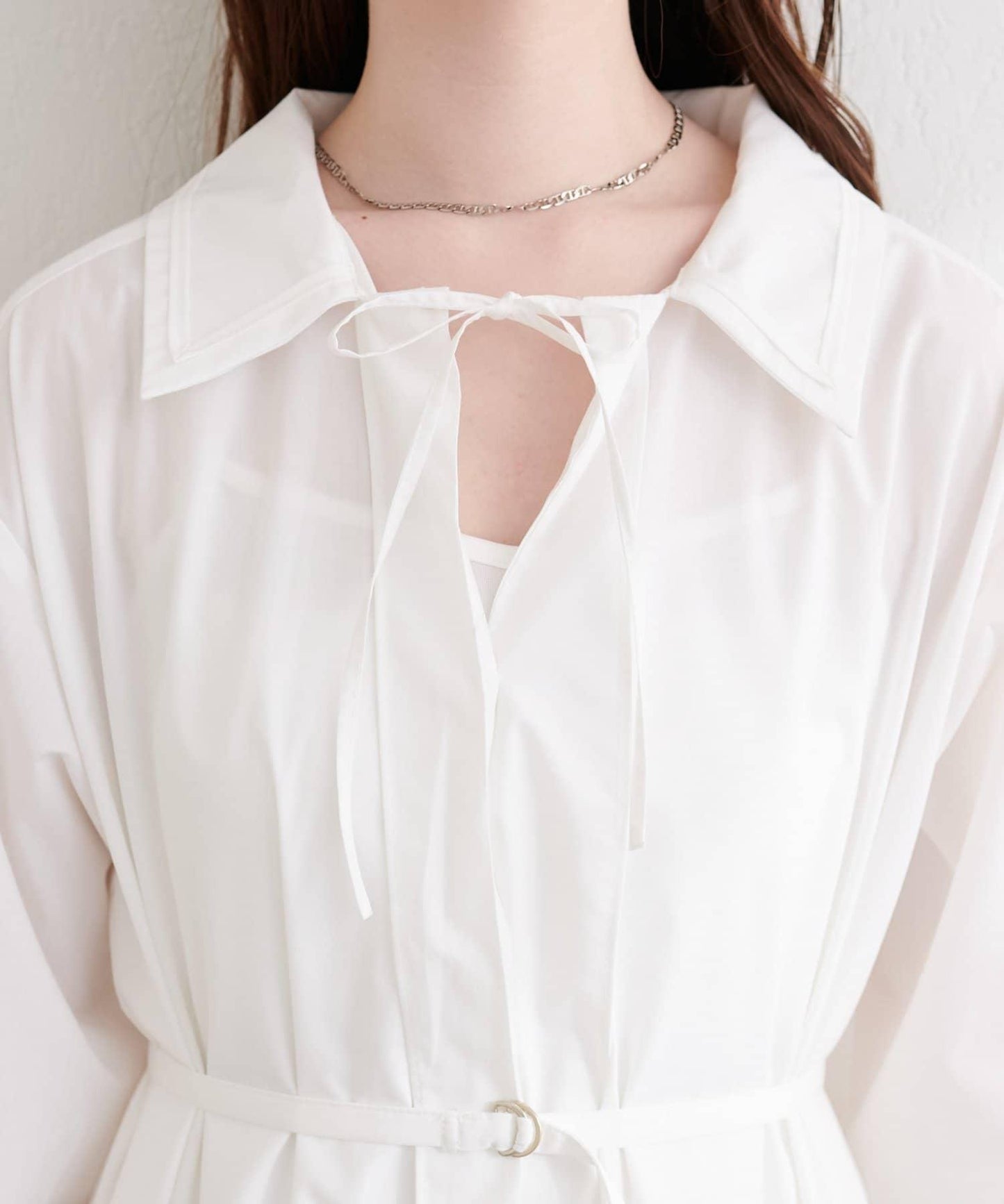 osono 多WAY穿法設計 襯衫連衣裙