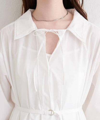 osono 多WAY穿法設計 襯衫連衣裙