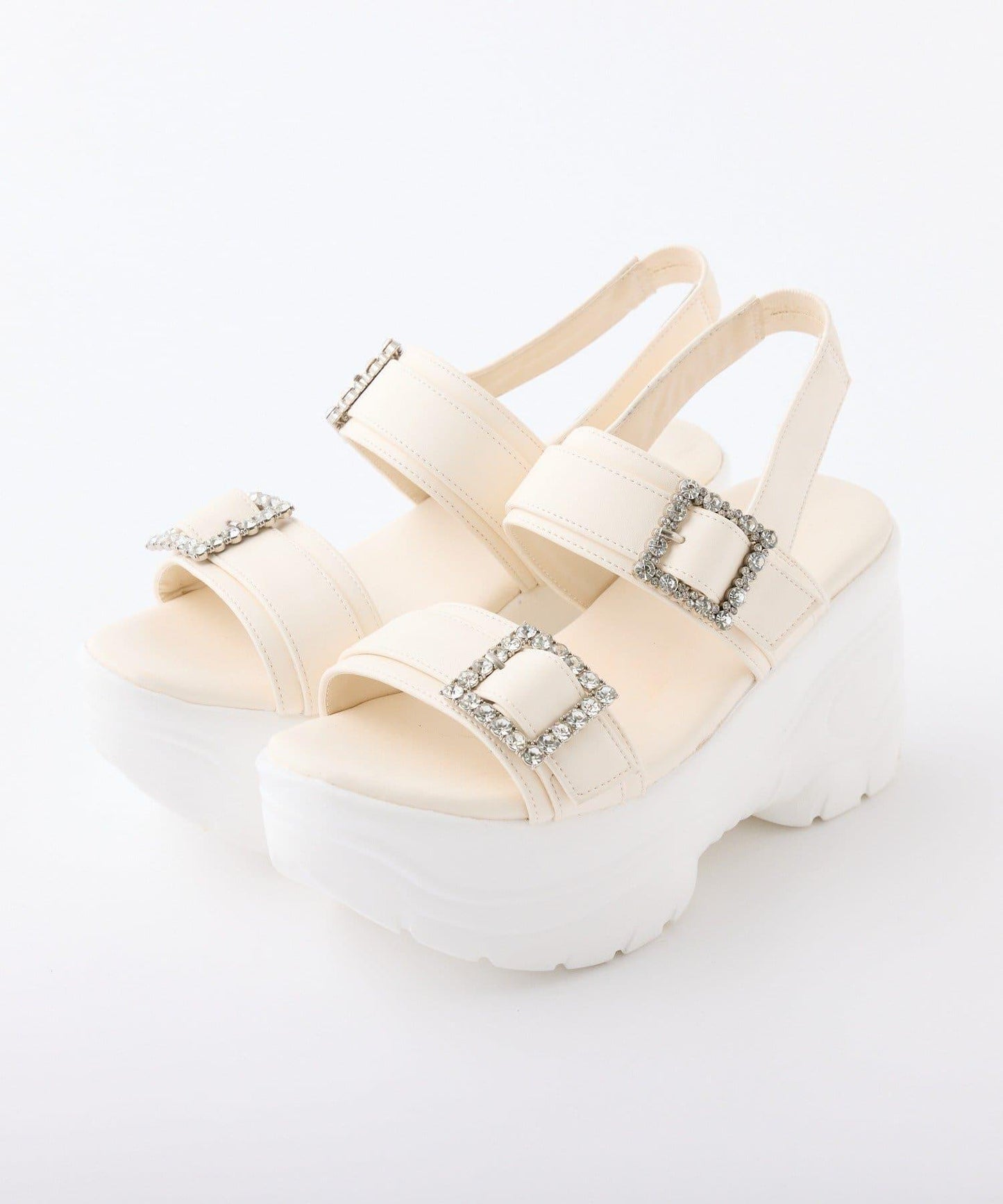 水鑽裝飾釦 運動涼鞋