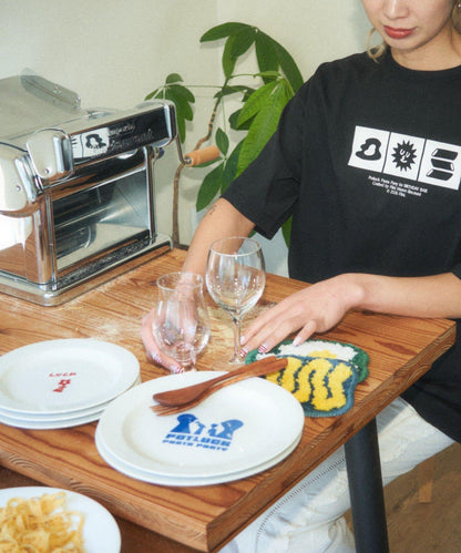 POTLUCK PASTA PARTY 有邊餐盤 M