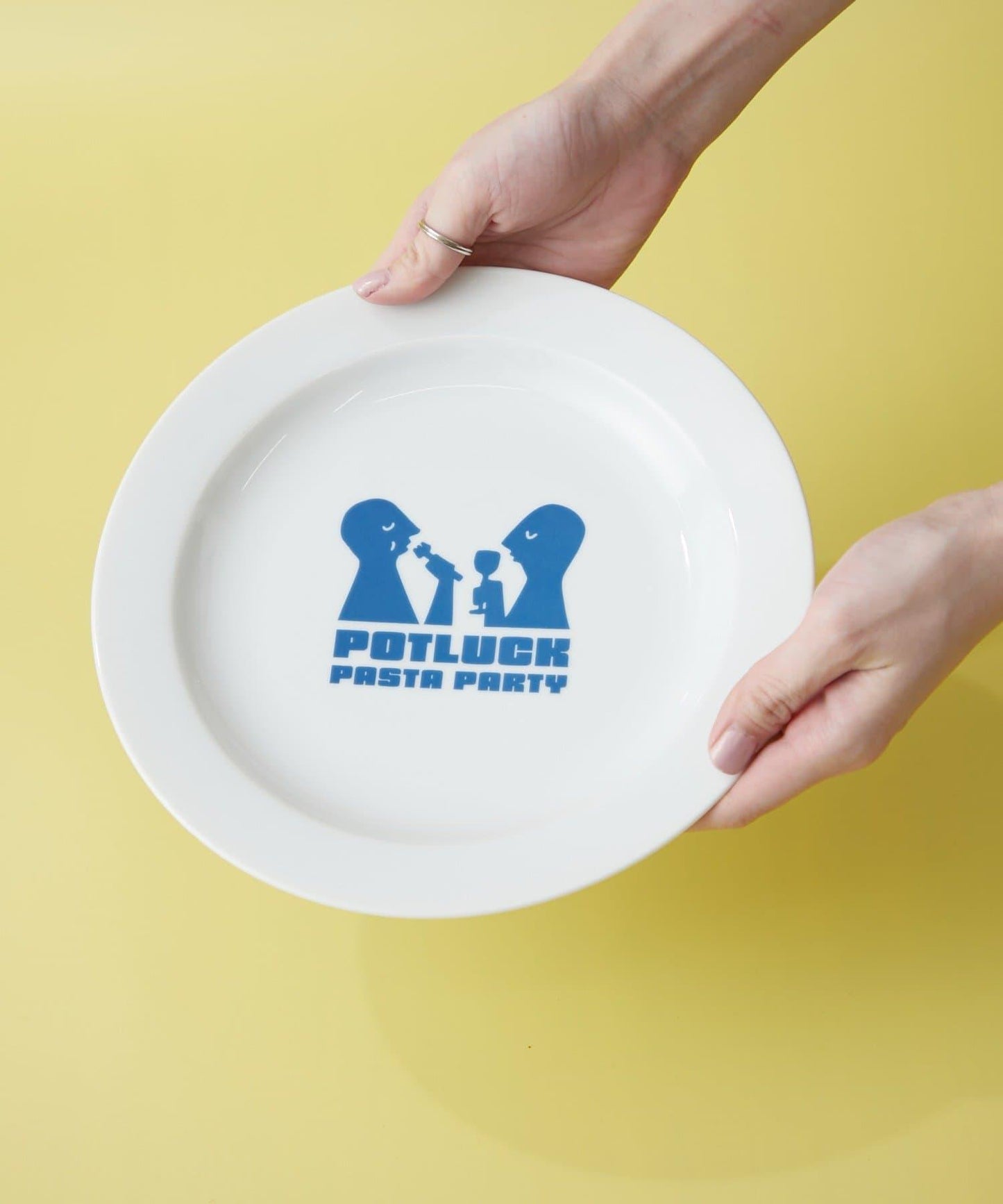 POTLUCK PASTA PARTY 有邊餐盤 M