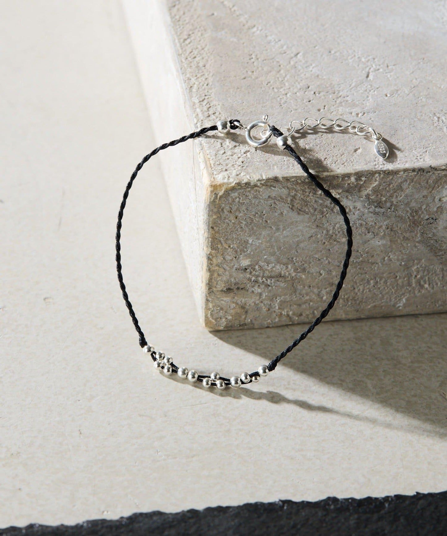 Sivelle Silver925 編織繩手鍊