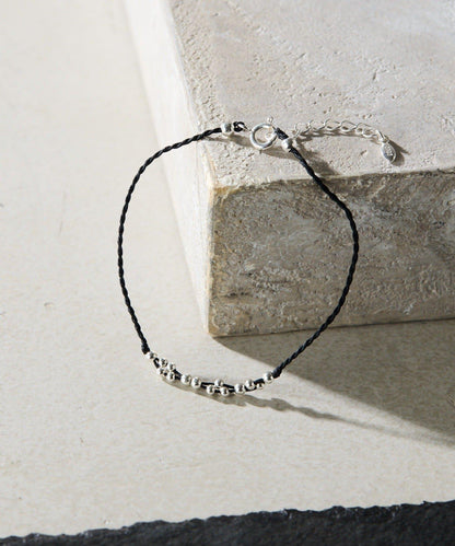 Sivelle Silver925 編織繩手鍊