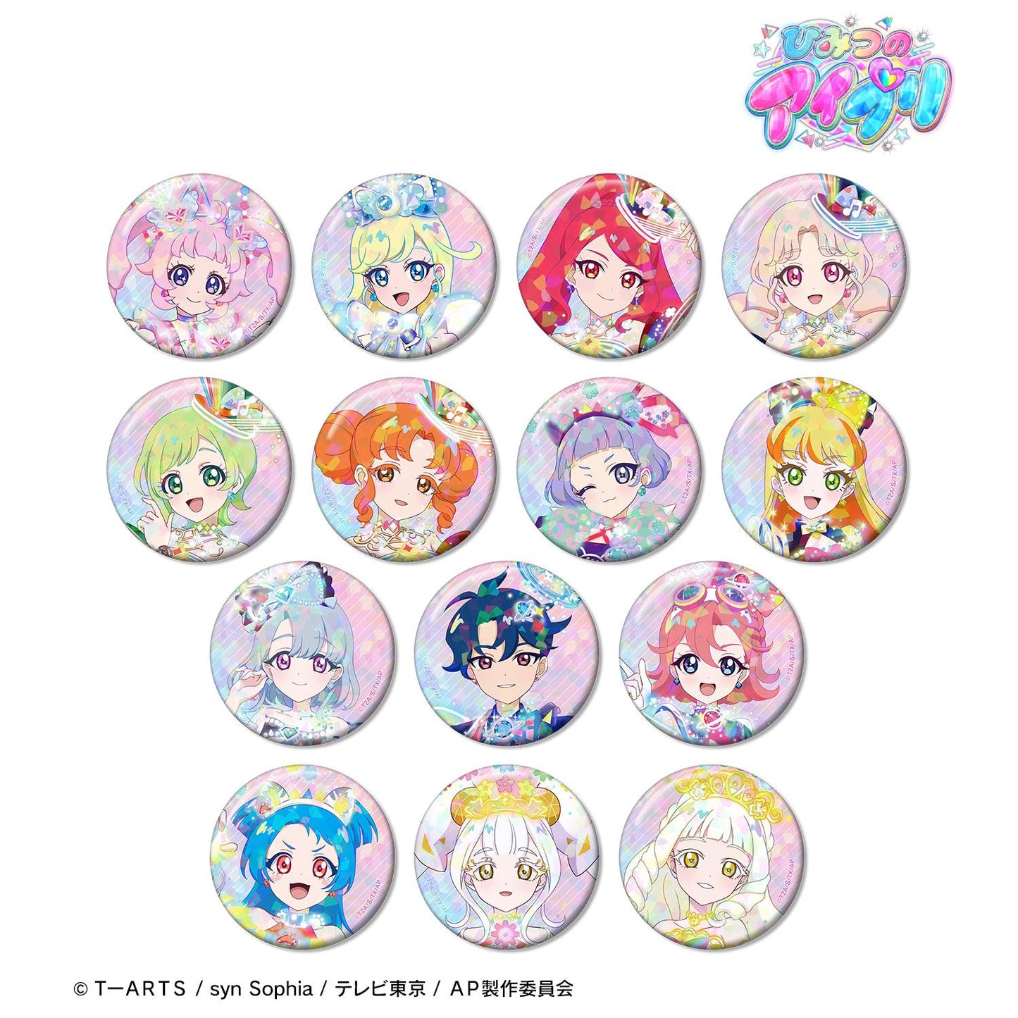 全息交易款 徽章套裝盒 14包入 徽章