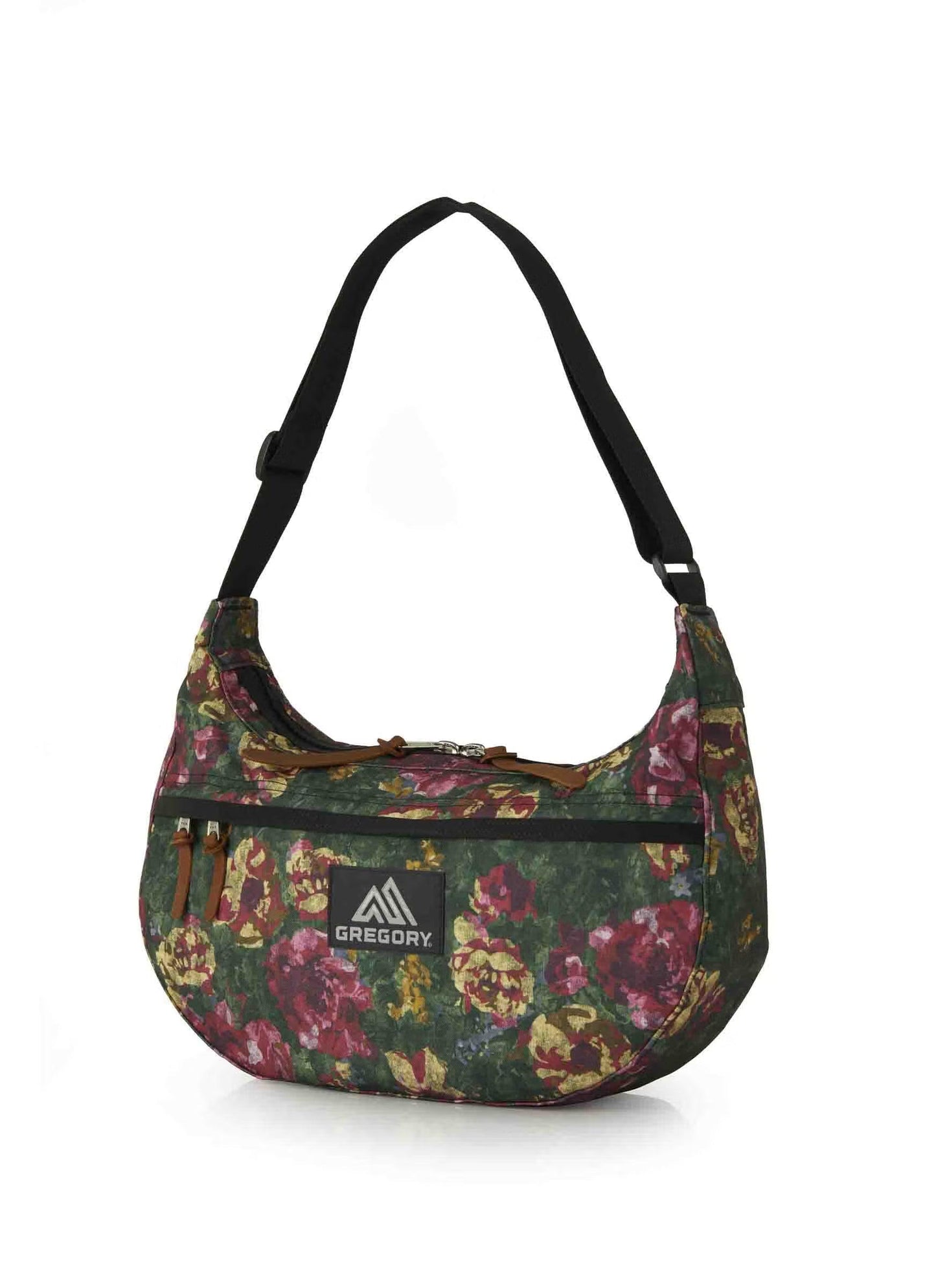 GREGORY 植物織錦圖案 サッチェルM 單肩包
