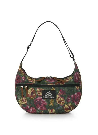 GREGORY 植物織錦圖案 サッチェルM 單肩包