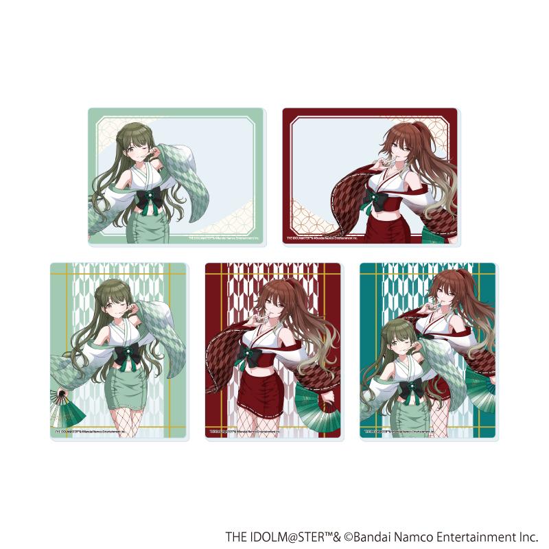 アイドルマスター シャイニーカラーズ（偶像大師 閃耀色彩） 舞姫彩華 亞克力卡片套裝 07 Ver. 全5種完整套裝