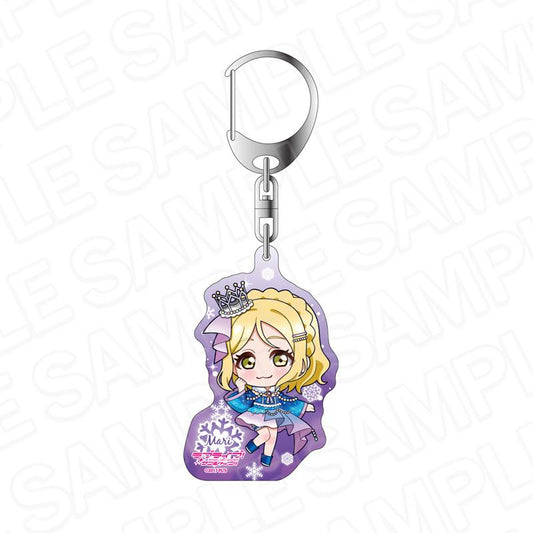 ラブライブ！サンシャイン!!（LoveLive! Sunshine!!） 小原鞠莉 全息鑰匙扣 燈光Q版 ver.