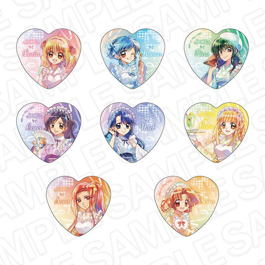 マーメイドメロディー 《人魚的旋律》 PALE TONE系列 和裝メイド款 心形徽章 隨機整盒8個裝