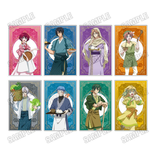 《晨曦公主》（晨曦公主） 新繪製亞克力磚系列 咖啡ver. 完整套裝 亞克力磚 8個裝