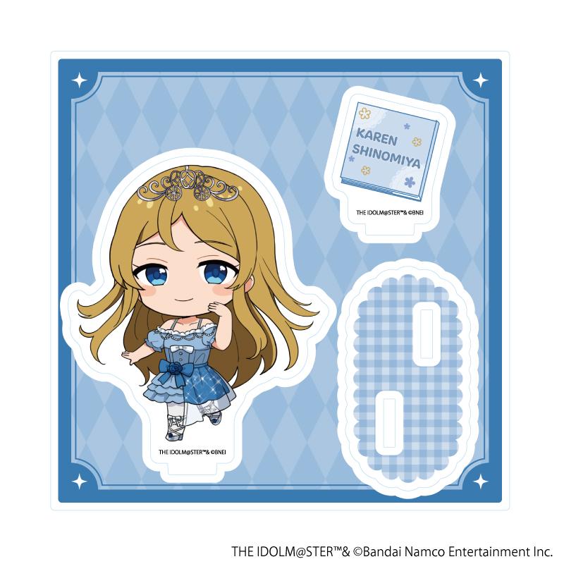 アイドルマスター ミリオンライブ！（偶像大師 百萬現場） 第43彈 篠宮可憐 亞克力立牌 童話ver. Q版插畫