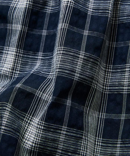 Relax Fit 寬鬆版 常規領 泡泡紗 短袖襯衫