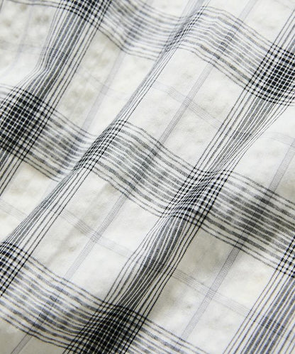 Relax Fit 寬鬆版 常規領 泡泡紗 短袖襯衫