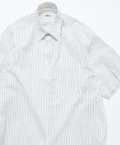 Relax Fit 寬鬆版 常規領 泡泡紗 短袖襯衫