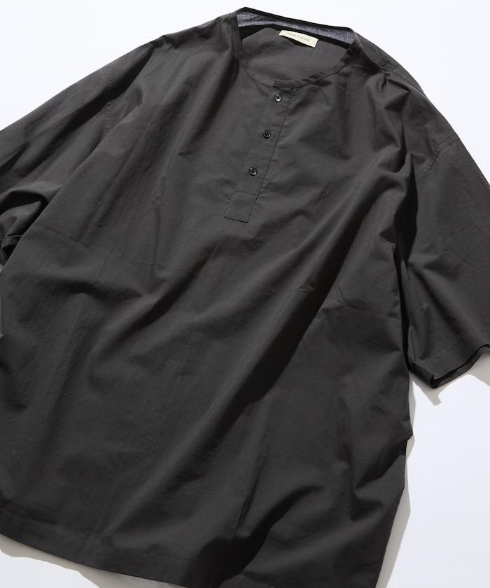 Relax Fit 寬鬆版 亨利領 套頭襯衫