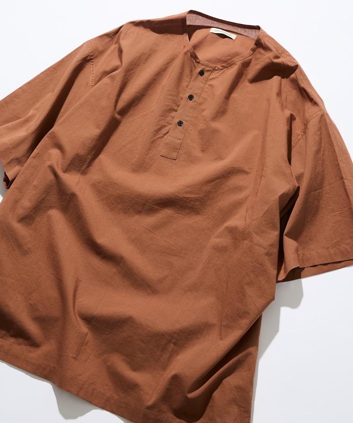 Relax Fit 寬鬆版 亨利領 套頭襯衫