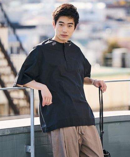 Relax Fit 寬鬆版 亨利領 套頭襯衫