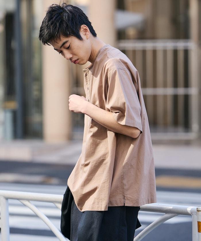 Relax Fit 寬鬆版 亨利領 套頭襯衫