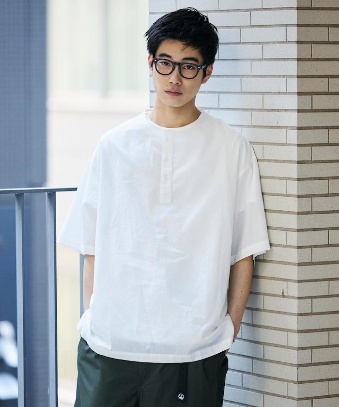 Relax Fit 寬鬆版 亨利領 套頭襯衫