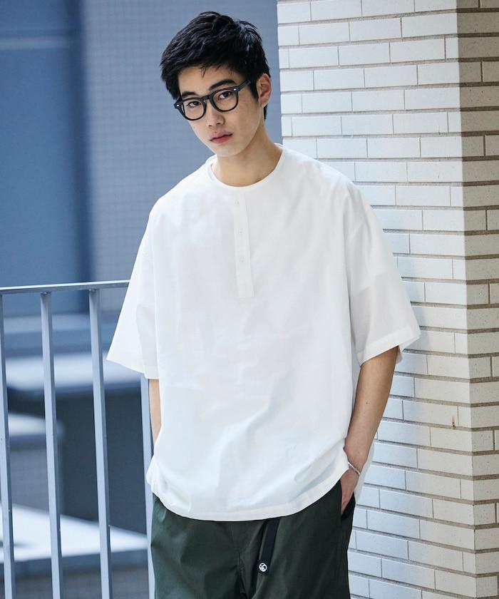 Relax Fit 寬鬆版 亨利領 套頭襯衫