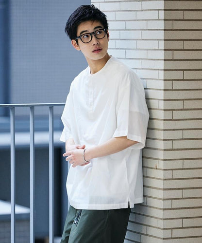 Relax Fit 寬鬆版 亨利領 套頭襯衫