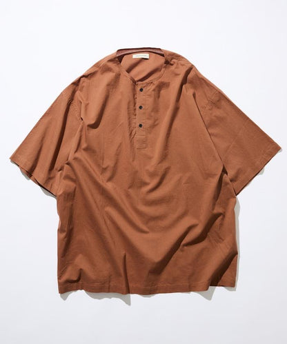 Relax Fit 寬鬆版 亨利領 套頭襯衫