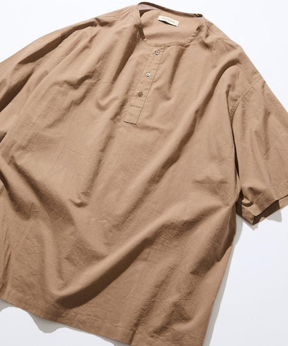 Relax Fit 寬鬆版 亨利領 套頭襯衫