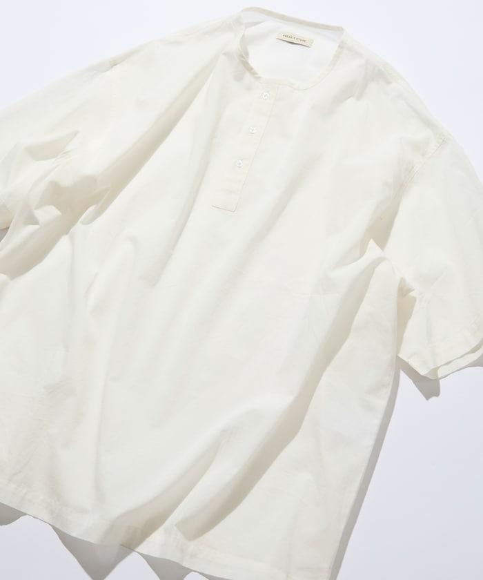 Relax Fit 寬鬆版 亨利領 套頭襯衫