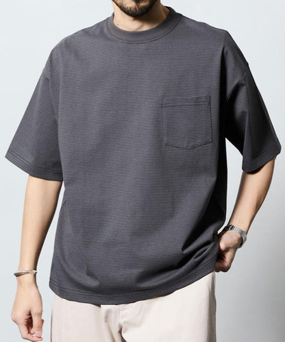 STORATECH 寬鬆廓形 圓領 抗菌防臭制菌UV防曬接觸涼感吸水速幹 T恤