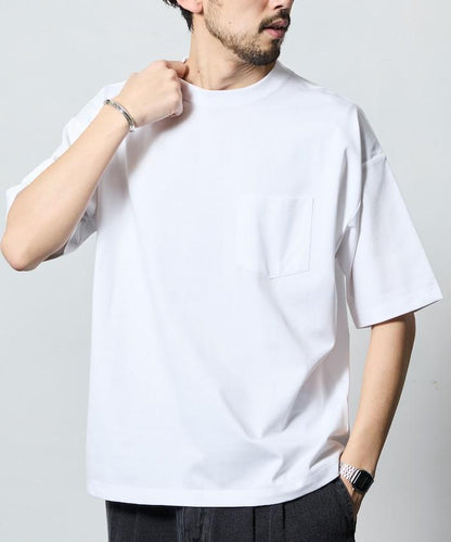 STORATECH 寬鬆廓形 圓領 抗菌防臭制菌UV防曬接觸涼感吸水速幹 T恤