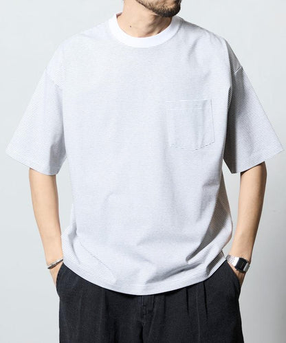 STORATECH 寬鬆廓形 圓領 抗菌防臭制菌UV防曬接觸涼感吸水速幹 T恤