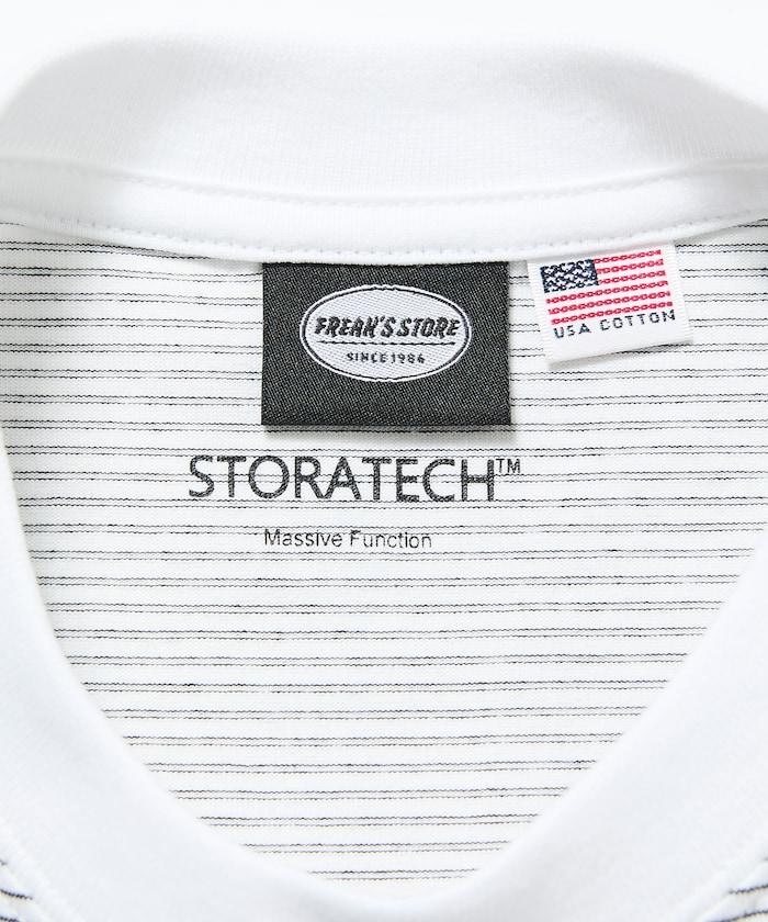 STORATECH 寬鬆廓形 圓領 抗菌防臭制菌UV防曬接觸涼感吸水速幹 T恤