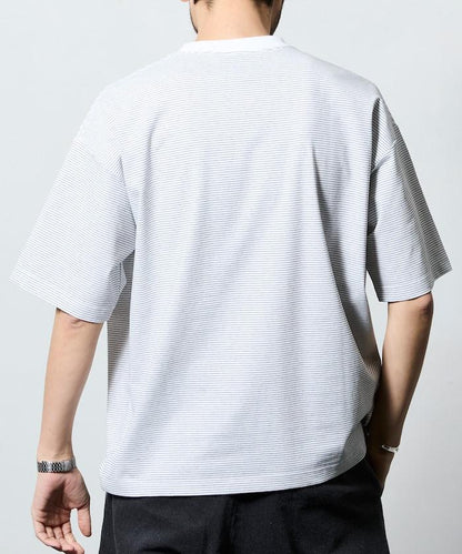 STORATECH 寬鬆廓形 圓領 抗菌防臭制菌UV防曬接觸涼感吸水速幹 T恤