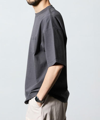 STORATECH 寬鬆廓形 圓領 抗菌防臭制菌UV防曬接觸涼感吸水速幹 T恤