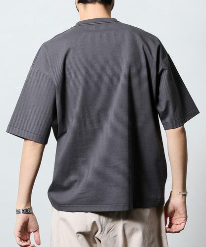 STORATECH 寬鬆廓形 圓領 抗菌防臭制菌UV防曬接觸涼感吸水速幹 T恤