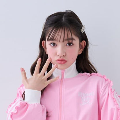 透明蝴蝶結髮夾