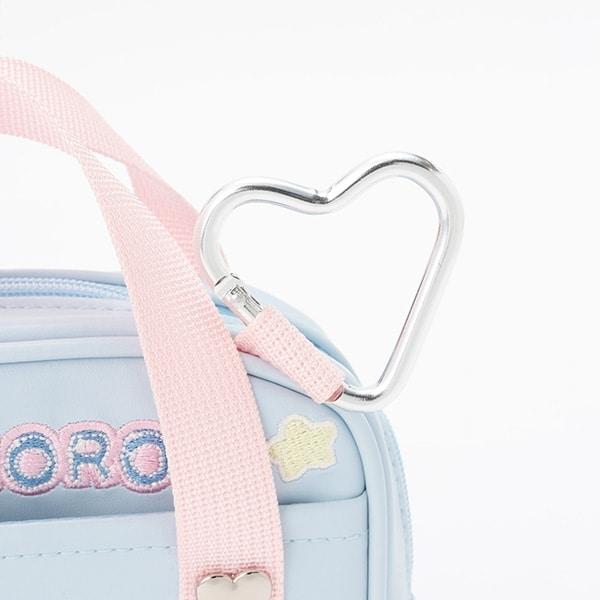 マイメロディ・シナモロール 校園書包風收納包