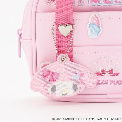 マイメロディ・シナモロール 校園書包風收納包