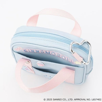 マイメロディ・シナモロール 校園書包風收納包