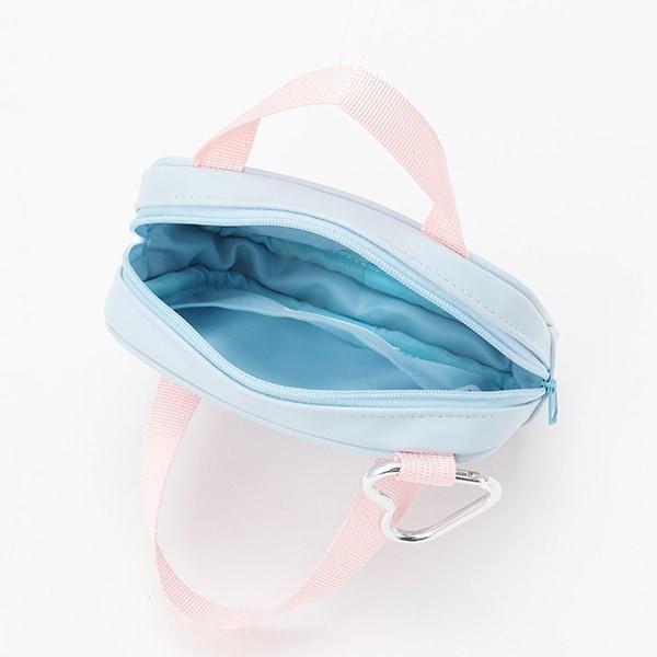 マイメロディ・シナモロール 校園書包風收納包