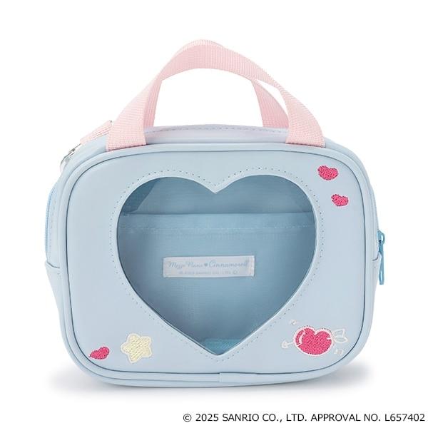 マイメロディ・シナモロール 校園書包風收納包