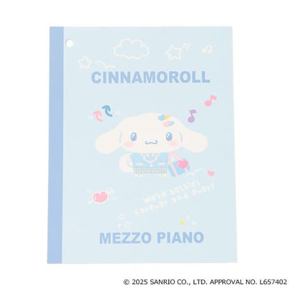 マイメロディ・シナモロール 校園書包風收納包