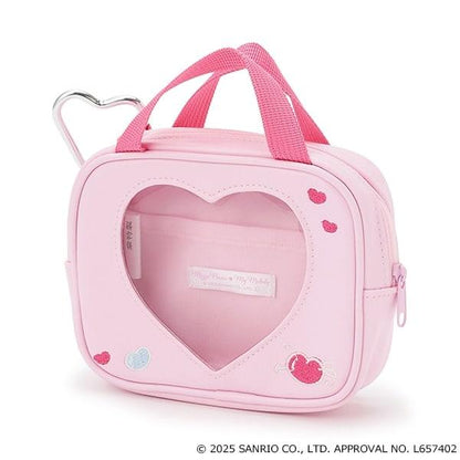 マイメロディ・シナモロール 校園書包風收納包